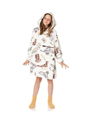 Vanilla Underground White Harry Potter Kids Blanket Hoodie - Image 4 of 6