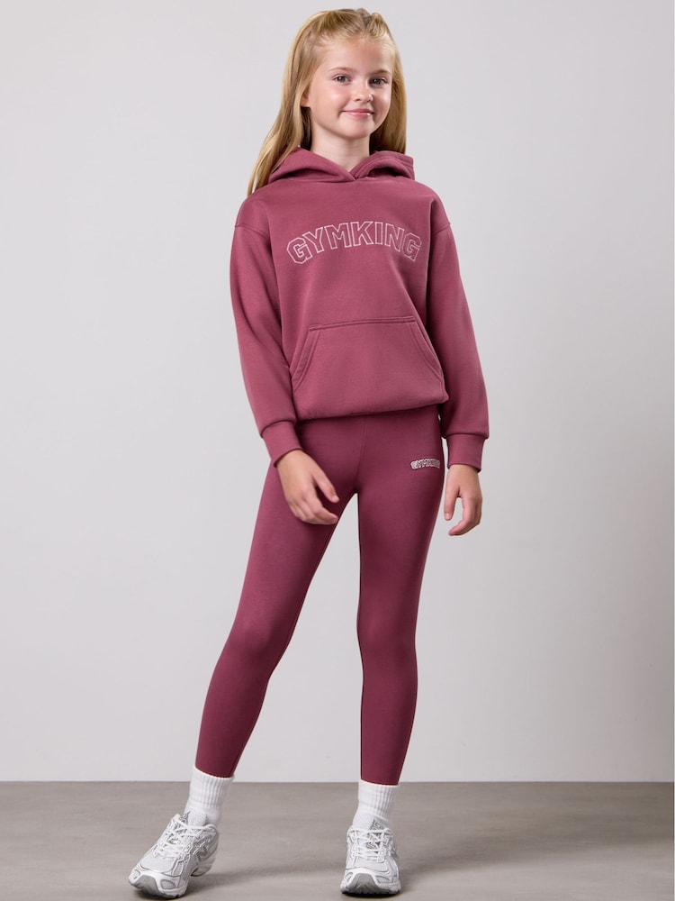 Gym King Pink Sanctuary Jersey Leggings - Image 2 of 4