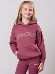 Gym King Pink Sanctuary Fleece Hoodie - Image 3 of 6