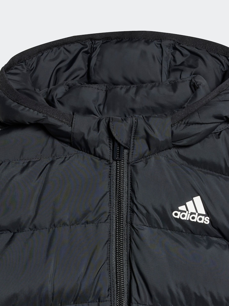 adidas Black Synthetic Down Jacket - Image 5 of 5