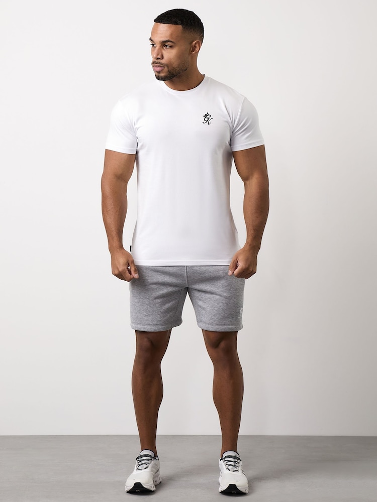 Ақ - Gym King Fundamental Jersey футболкасы - 4суретінің 1 суреті