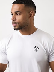 Ақ - Gym King Fundamental Jersey футболкасы - 4суретінің 4 суреті