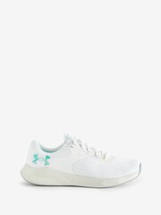 Under Armour White Charged Aurora Trainers - Image 1 of 9