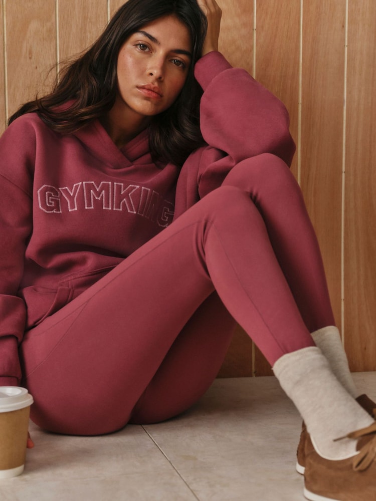 Gym King Pink Sanctuary Hoodie - Image 1 of 6 Gym King Pink Sanctuary Hoodie - Image 1 of 6