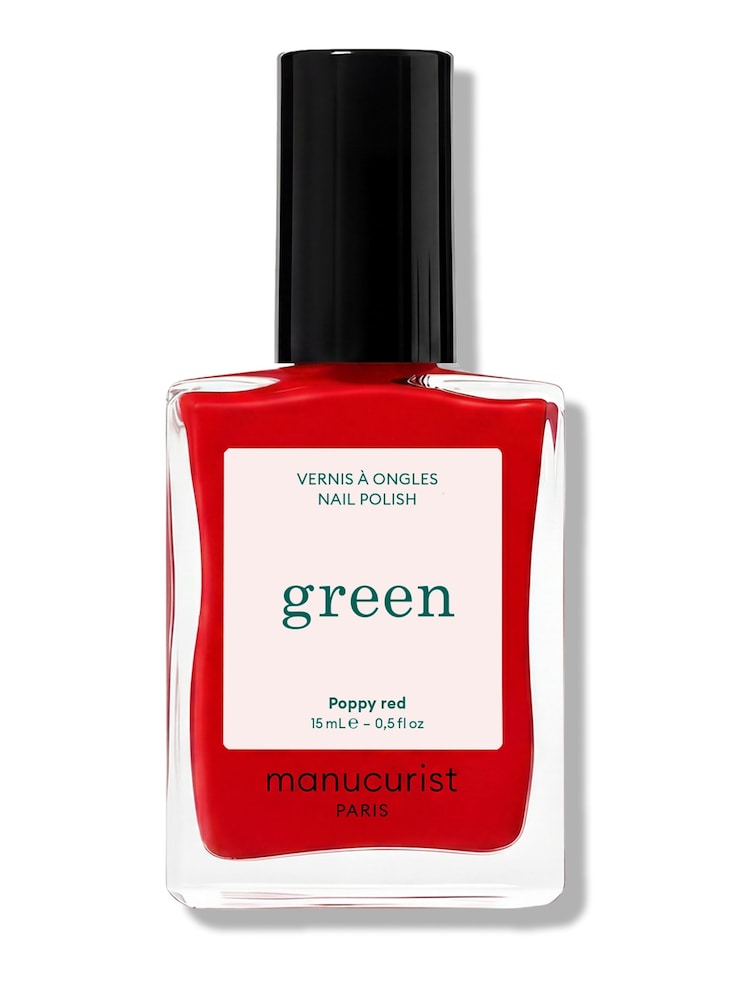 Manucurist Poppy Red Green Nail Polish - Image 1 of 5 Manucurist Poppy Red Green Nail Polish - Image 1 of 5