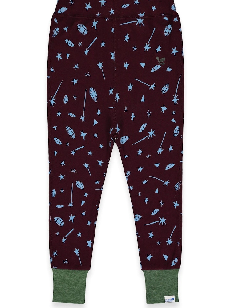 Красный - Muddy Puddles базовые спортивные брюки - Изображение 2 из 3