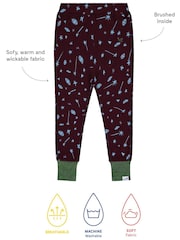 Красный - Muddy Puddles базовые спортивные брюки - Изображение 3 из 3