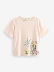 Pink Bunny Cotton Short Sleeve Pyjamas - Image 5 of 8