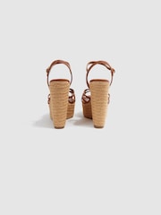 Кожаные туфли на танкетке с Elle Reiss - Изображение 4 из 5