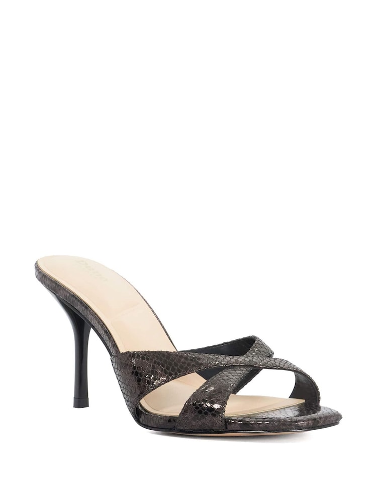 Dune London Red Mayva Heeled Sandals - Image 2 of 5 Dune London Red Mayva Heeled Sandals - Image 2 of 5
