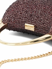 Dune London Red Beamings Clutch Bag - Image 5 of 5
