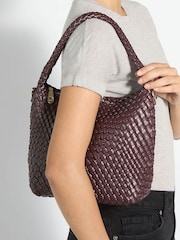 Dune London Red Deliberate M Tote Bag - Image 1 of 5