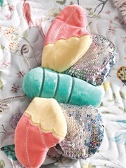 Linen House Kids Multi Brielle Butterfly Plush Toy - Image 2 of 4