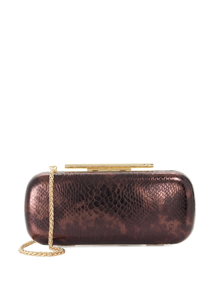 Dune London Brown Body Clutch Bag - Image 2 of 5 Dune London Brown Body Clutch Bag - Image 2 of 5