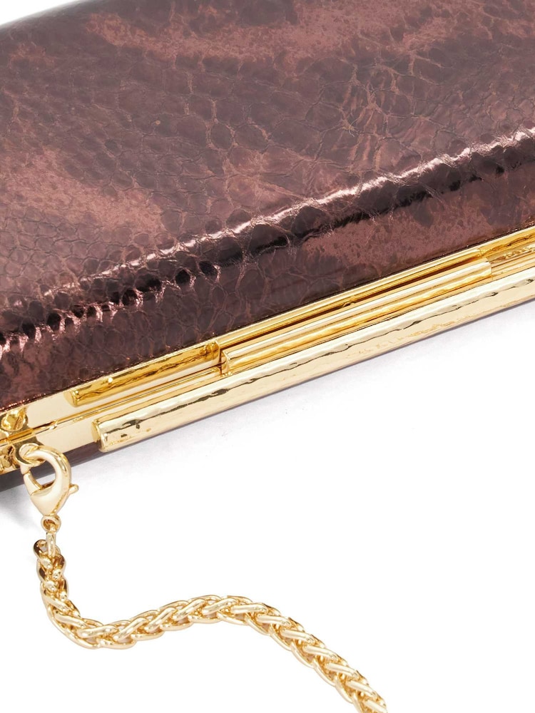 Dune London Brown Body Clutch Bag - Image 5 of 5 Dune London Brown Body Clutch Bag - Image 5 of 5