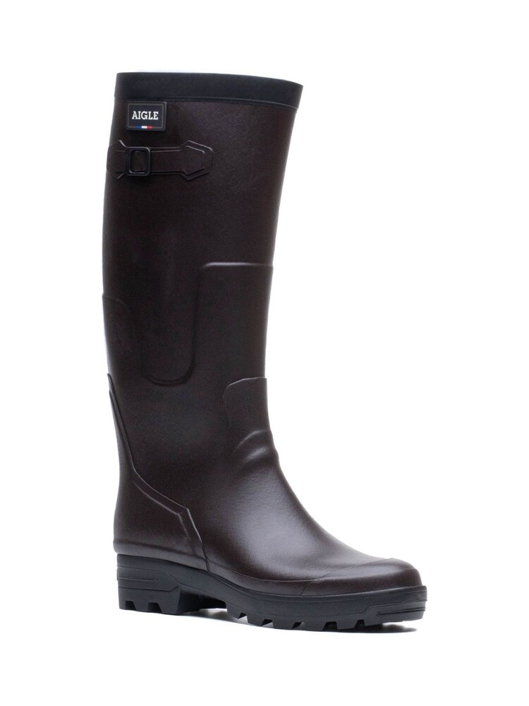 Brun Brown - Aigle Benyl M Lightweight Strong Grip Wellies - صورة 1 من 4