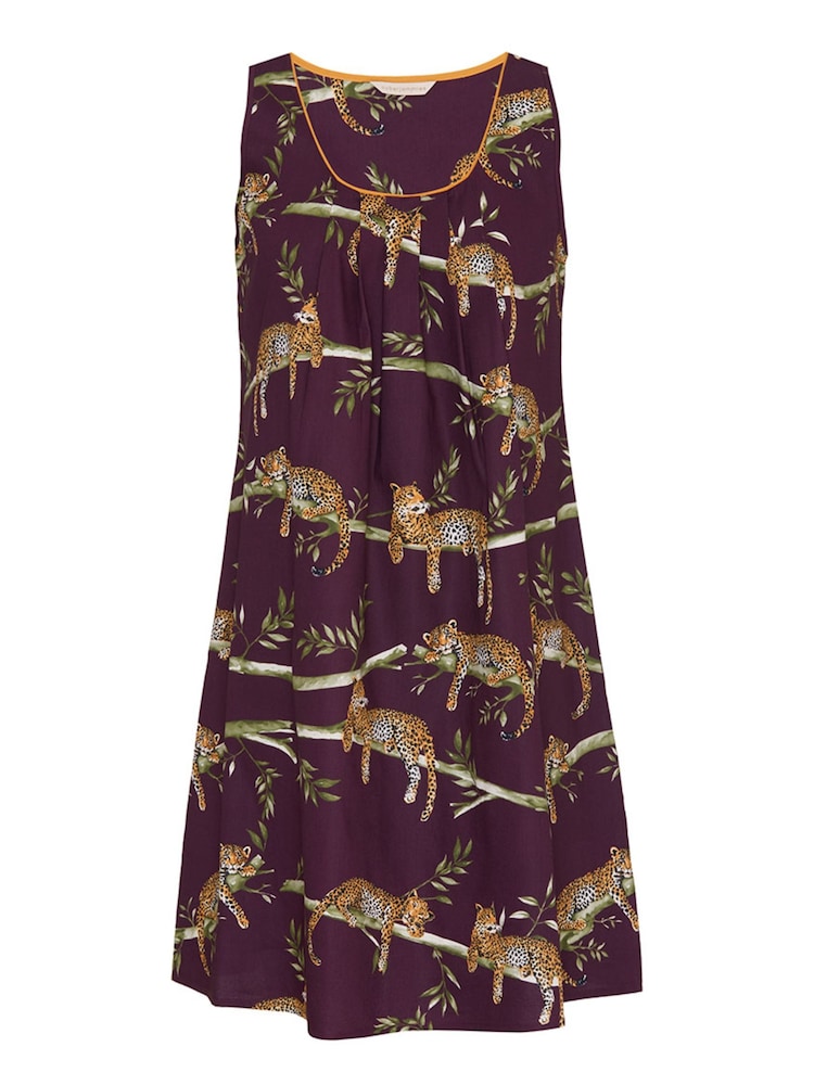 Cyberjammies Brown Swan Print Short Nightdress - Image 3 of 3