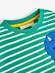 JoJo Maman Bébé Dino Pocket T-Shirt - Изображение 3 из 3