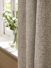 Natural Bobble Texture Super Thermal Eyelet Curtains - Image 3 of 6