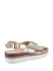 Hush Puppies Gold Saphira Sandals - Image 3 of 4