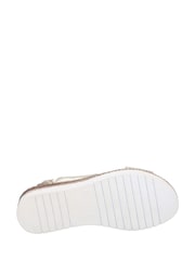 Hush Puppies Gold Saphira Sandals - Image 4 of 4