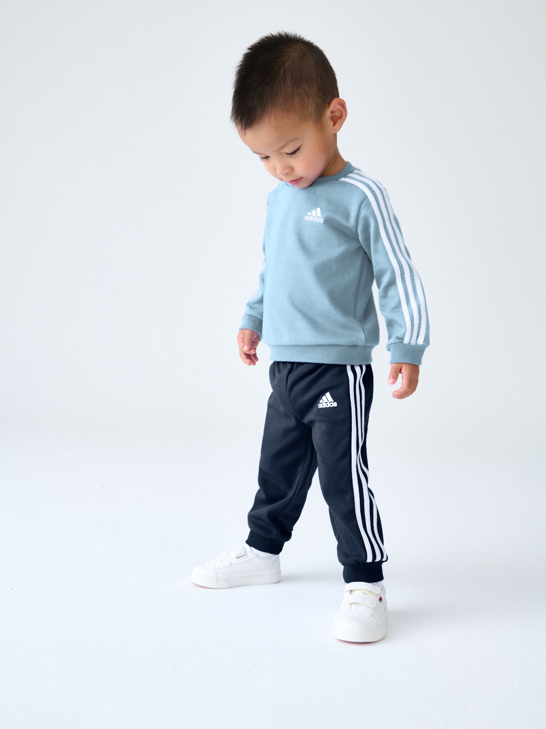adidas Kids Essentials 3 Stripes Jogger Set from Next Bahrain