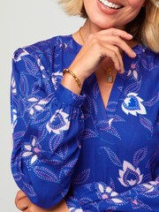 Aspiga Purple Olivia Blouse - Image 6 of 7