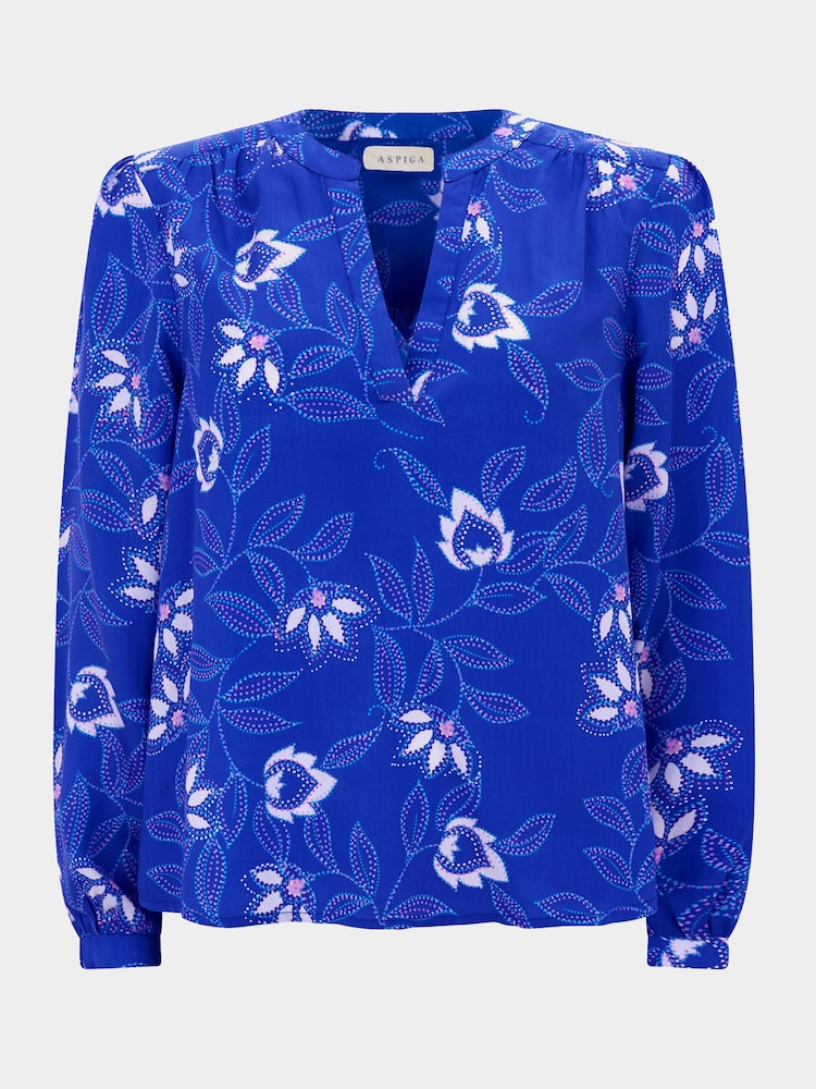 Aspiga Purple Olivia Blouse - Image 7 of 7