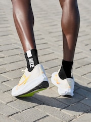 Nike Black Multiplier Running Ankle Socks 2 Pack - Image 5 of 5