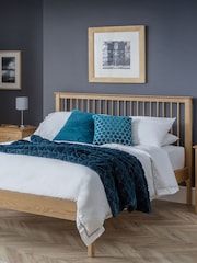 Julian Bowen Oak Cotswold Bed - Image 1 of 6