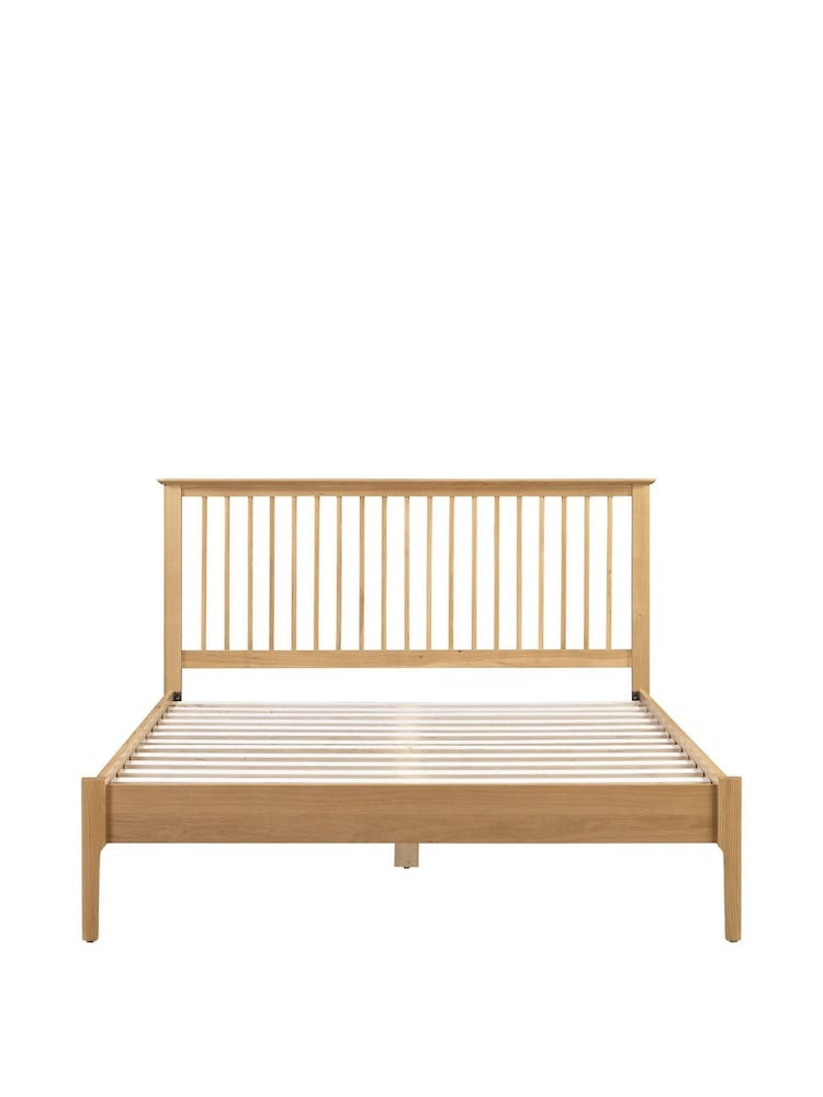 Julian Bowen Oak Cotswold Bed - Image 2 of 6