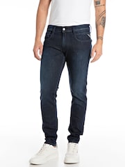 Replay Dark Blue Anbass Slim Fit Jeans - Image 1 of 1