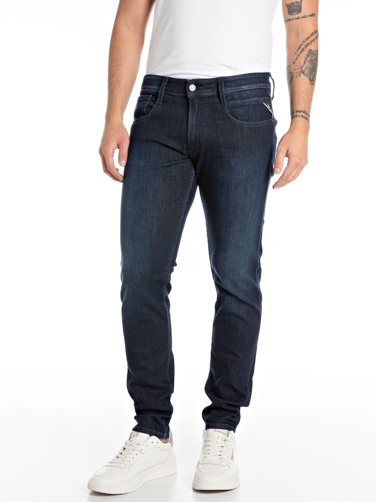 Replay Dark Blue Anbass Slim Fit Jeans - Image 1 of 1