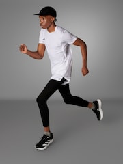 adidas White Adizero Essentials Running T-Shirt - Image 3 of 11