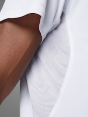 adidas White Adizero Essentials Running T-Shirt - Image 6 of 11