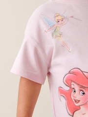 Pink Disney Princess Short Sleeve T-Shirt And Leggings Set (3mths-7yrs) - Image 6 of 9