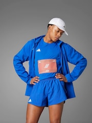 adidas Blue Adizero Essentials Running Split Shorts - Image 5 of 14