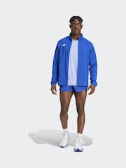 adidas Blue Adizero Essentials Running Split Shorts - Image 7 of 14