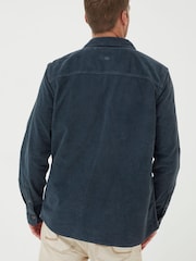 FatFace Blue Cord Utility Shirt - Image 2 of 3
