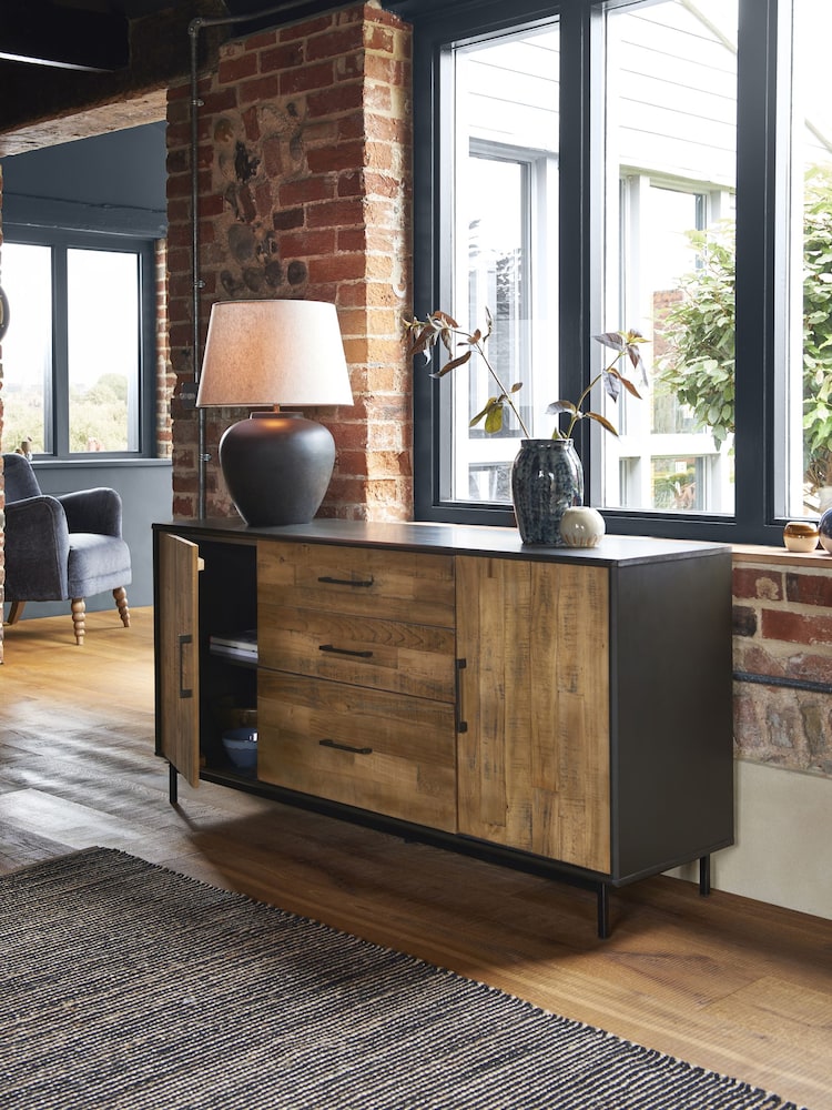 Natural Jefferson Pine Large Sideboard - Image 1 of 3