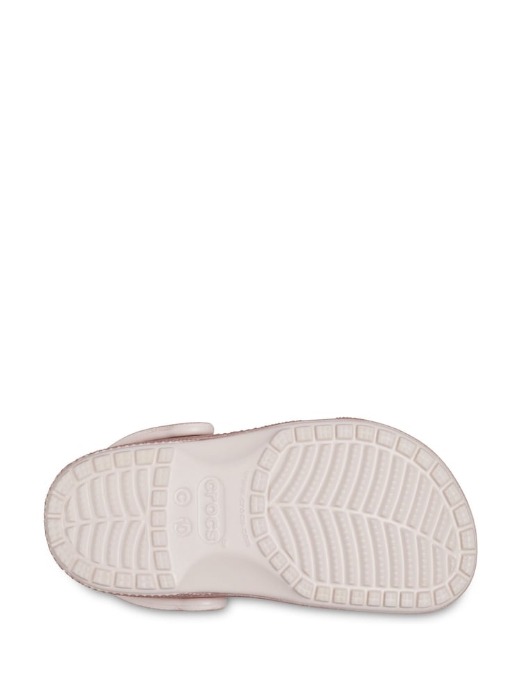 Crocs Pink Classic Toddler Glitter Clogs - Image 8 of 8