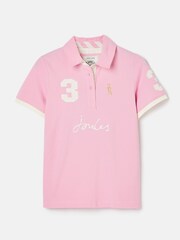 Joules Beaufort Pink Polo Shirt - Image 1 of 1