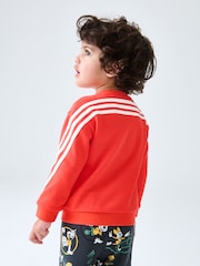 adidas Red Disney Mickey Mouse Tracksuit - Image 3 of 6