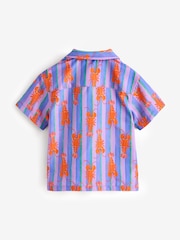 Pink/Lilac Lobster Stripe Printed Shirt (12mths-7yrs) - Image 2 of 5