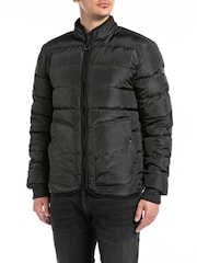 Replay Black No Thema Jacket - Image 1 of 4