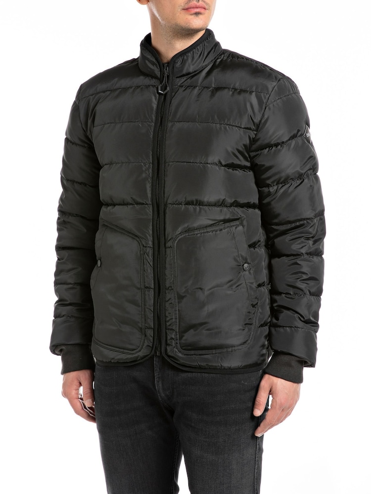 Replay Black No Thema Jacket - Image 1 of 4
