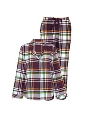 Cyberjammies Lightly Brushed Check Pyjamas Set - Image 4 of 4