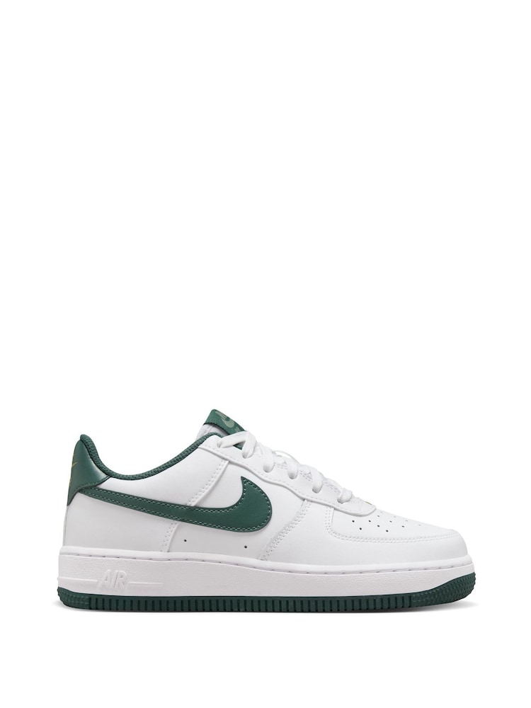 Nike White Air Force 1 Trainers - Image 1 of 9