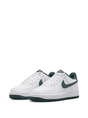 Nike White Air Force 1 Trainers - Image 3 of 9