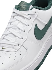 Nike White Air Force 1 Trainers - Image 8 of 9